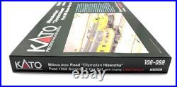 KATO 106-089 N Scale Milwaukee Road Olympian Hiawatha 9-Car Passenger Set