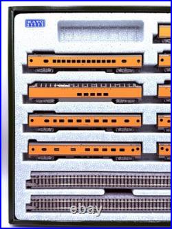 KATO 106-089 N Scale Milwaukee Road Olympian Hiawatha 9-Car Passenger Set