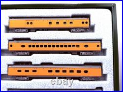 KATO 106-089 N Scale Milwaukee Road Olympian Hiawatha 9-Car Passenger Set