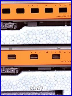 KATO 106-089 N Scale Milwaukee Road Olympian Hiawatha 9-Car Passenger Set