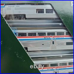 KATO #106-3502 N scale Amtrak Superliner Passenger Car Phase? Set B 4x Trains