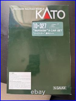KATO Eurostar N Gauge Passenger Car 8-Car Set Analog MPN 10-327 10-328