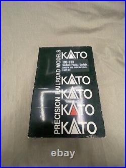 KATO N 106-019 Southern Pacific SP Daylight Smooth Side 6-Car Passenger Set MINT