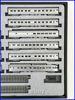 KATO N 106-055 California Zephyr 11 CAR PASSENGER SET WithDISPLAY UNITRACK KATO N 106-055 California Zephyr 11 CAR PASSENGER SET WithDISPLAY UNITRACK