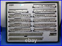 KATO N 106-055 California Zephyr 11 Car Passenger Set Tested Used Very Good
