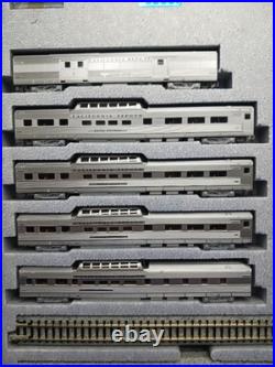 KATO N 106-055 California Zephyr 11 Car Passenger Set Tested Used Very Good