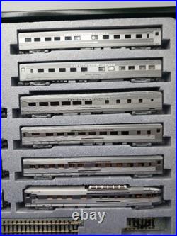 KATO N 106-055 California Zephyr 11 Car Passenger Set Tested Used Very Good