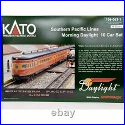 KATO N SP Lines Daylight 10 Car Passenger Set 1060631 Interior Lights 106-063-1