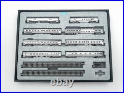 KATO N Santa Fe Super Chief 8 Car Passenger Set, Unitrack Train 106-074