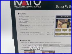 KATO N Santa Fe Super Chief 8 Car Passenger Set, Unitrack Train 106-074