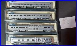 KATO N Scale 106 6001 Santa Fe Super Chief 4 Passenger car set A KATO N Scale 106 6001 Santa Fe Super Chief 4 Passenger car set A