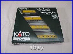 KATO N Scale Union Pacific Trains Streamliner Passenger 4 Car Set A #106-5011 A