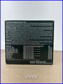 KATO N scale #106-1502 CORRUGATED PASSENGER CAR SET (SET A) 4 Car Set Japan Rare KATO N scale #106-1502 CORRUGATED PASSENGER CAR SET (SET A) 4 Car Set Japan Rare