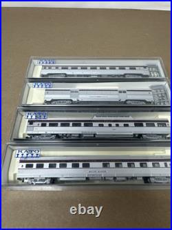 KATO N scale #106-1502 CORRUGATED PASSENGER CAR SET (SET A) 4 Car Set Japan Rare KATO N scale #106-1502 CORRUGATED PASSENGER CAR SET (SET A) 4 Car Set Japan Rare