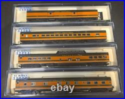 KATO Smooth Side Passenger Car Set B Great Northern 1 N Gauge 106-1103 US Seller