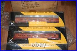 K-LINE 6-21300 4 Car Passenger Set, SP Daylight Heavyweight 15 New