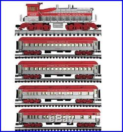 K-LINE COCA COLA SET With DIESEL ENGINE AND 15 PASSENGER CARS FOR COKE