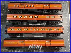 K-Line Heavyweight Southern Pacific Daylight 7 Passenger Car set