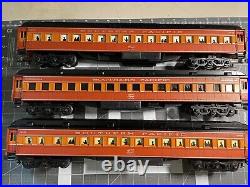 K-Line Heavyweight Southern Pacific Daylight 7 Passenger Car set