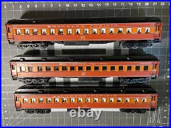 K-Line Heavyweight Southern Pacific Daylight 7 Passenger Car set