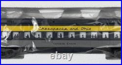 K-Line K44151 Chesapeake & Ohio Swan Tavern heavyweight 6-car passenger Set C9
