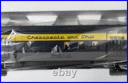 K-Line K44151 Chesapeake & Ohio Swan Tavern heavyweight 6-car passenger Set C9