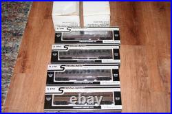 K-Line K4580 Streamliners 4 car Passenger Set Pennsylvania Fleet of Modernism