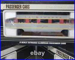 K-Line K4638A DL&W Lackawanna Phoebe Snow 5 Car Passenger Set NIB