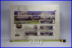 K-Line K-4504A Atlantic Coast Line 4-Car Passenger Set O Gauge LNIB A30