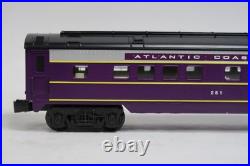 K-Line K-4504A Atlantic Coast Line 4-Car Passenger Set O Gauge LNIB A30