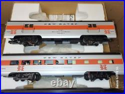 K Line New Haven RR Classic Steel 5 Car Aluminum Passenger Car Set O Ga