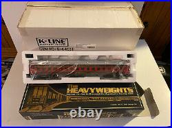 K-Line O Scale Heavyweight Passenger Train 6 Car Set Chicago & Alton Limited Box