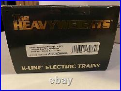 K-Line O Scale Heavyweight Passenger Train 6 Car Set Chicago & Alton Limited Box