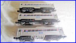 K-Line O Scale K-1935 Amtrak 3 Car Budd Diesel RDC Passenger Set -LN -used
