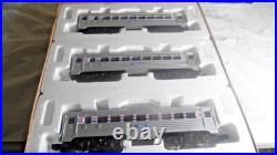 K-Line O Scale K-1935 Amtrak 3 Car Budd Diesel RDC Passenger Set -LN -used