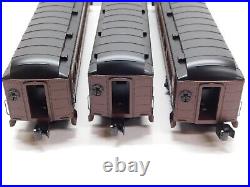 K-Line O Scale Train Pennsylvania Railroad Heavy Weight Passenger Car Set of 6
