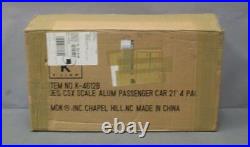 K-Line k4612B O CSX 21 4-Car Passenger Car Set/Box
