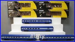 K-Line k4612B O Scale CSX 4-Car Passenger Set LN/Box