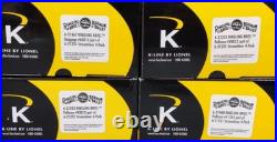 K-line By Lionel Ringling Bros Circus Streamliner 4 Car Passenger Set 6-21231