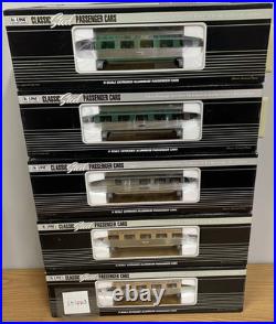 K-line K4681 Reading Crusader 15 Aluminum Passenger 5 Car Set O Scale Train