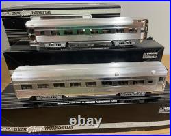 K-line K4681 Reading Crusader 15 Aluminum Passenger 5 Car Set O Scale Train