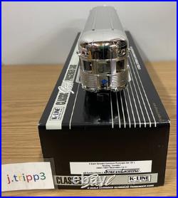 K-line K4681 Reading Crusader 15 Aluminum Passenger 5 Car Set O Scale Train