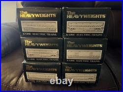 K-line Union Pacific UP 18 Gray Heavyweights Passenger 6 Car O Scale Train Set