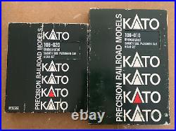 Kato 106-010 106-020 Undecorated Smooth Side Passenger Car 4/6 Car Set N Scale