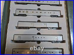 Kato 106-010 Undecorated Smooth Side Passenger Car 6 Car Set N Scale