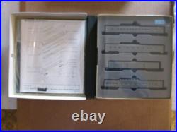 Kato 106-020 N-Scale Undecorated Smooth Side Passenger Car 4 Car Set