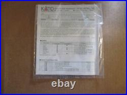 Kato 106-020 N-Scale Undecorated Smooth Side Passenger Car 4 Car Set