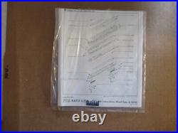 Kato 106-020 N-Scale Undecorated Smooth Side Passenger Car 4 Car Set