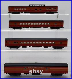 Kato 106-029 N Scale Southern Pacific Daylight Smooth Side 4-Car Passenger Set
