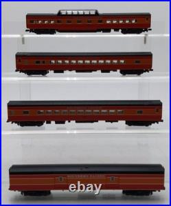 Kato 106-029 N Scale Southern Pacific Daylight Smooth Side 4-Car Passenger Set